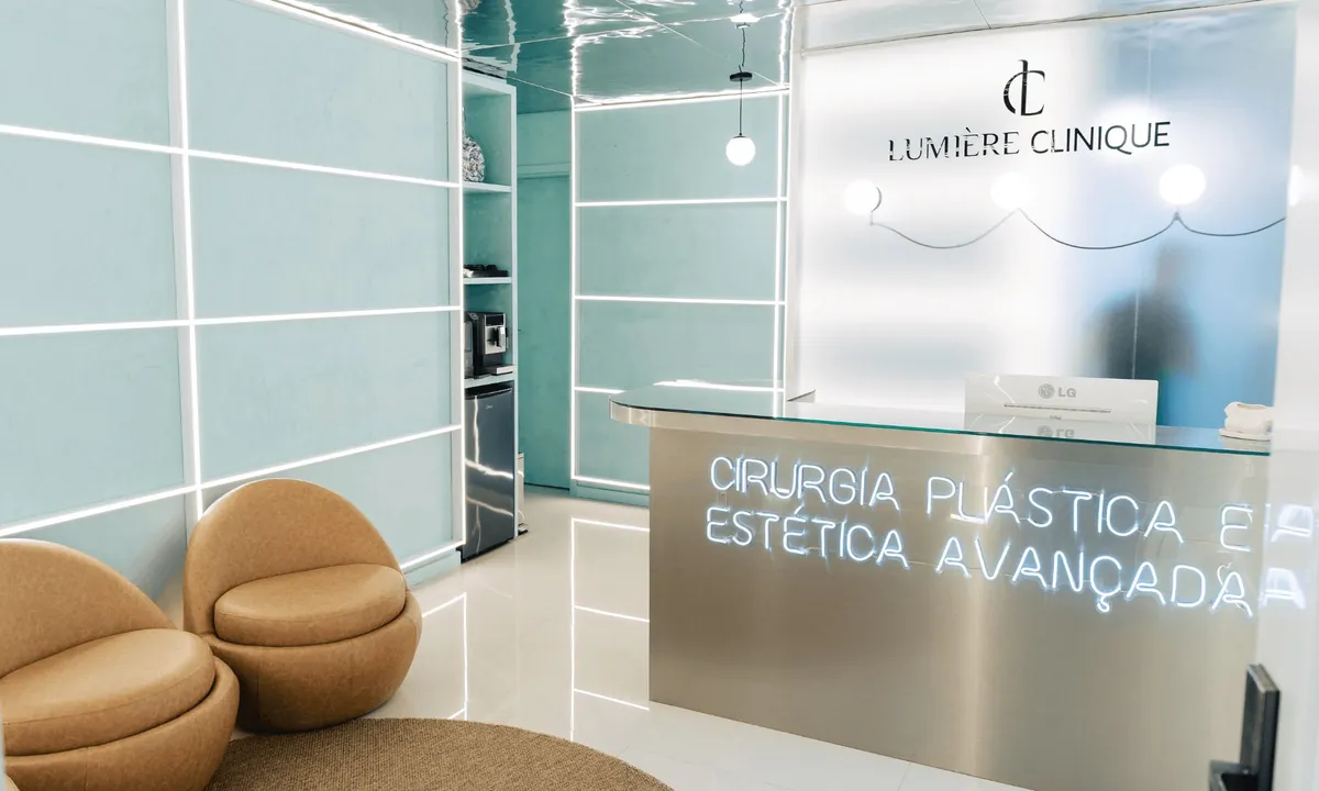 Interior da Lumière Clinique